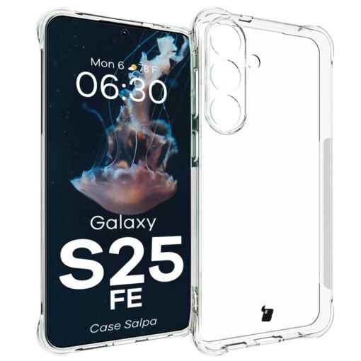 Samsung S25 FE umbris Selpa silikoonist labipaistev