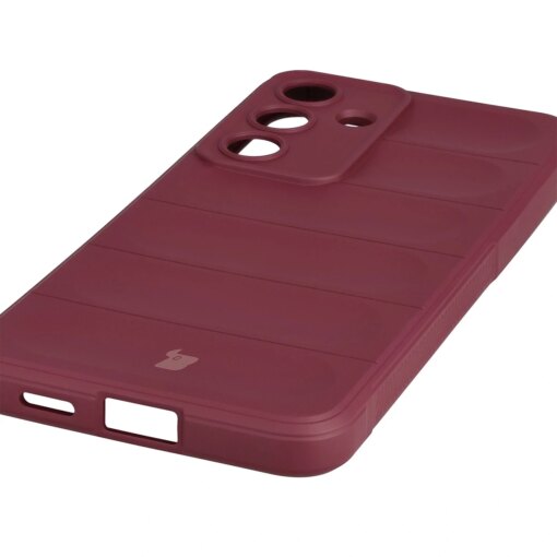 Samsung S25 FE umbris Tur armored silikoonist burgundy 2