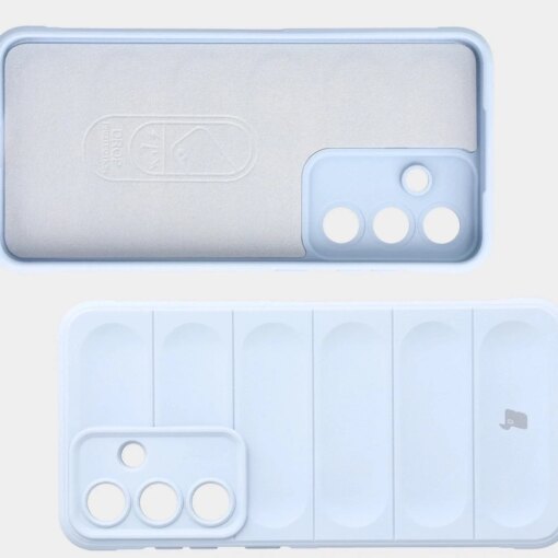 Samsung S25 FE umbris Tur armored silikoonist light blue 5