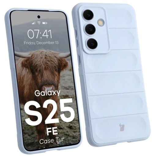 Samsung S25 FE umbris Tur armored silikoonist light blue