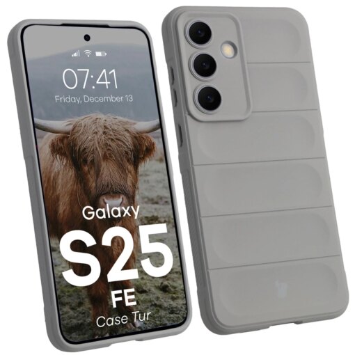 Samsung S25 FE umbris Tur armored silikoonist light gray