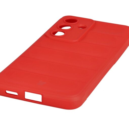 Samsung S25 FE umbris Tur armored silikoonist light red 2