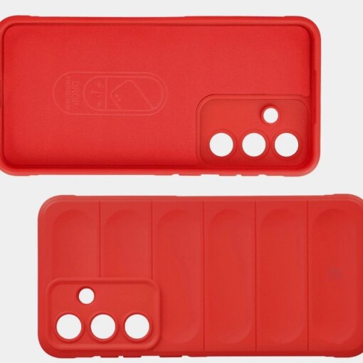 Samsung S25 FE umbris Tur armored silikoonist light red 5