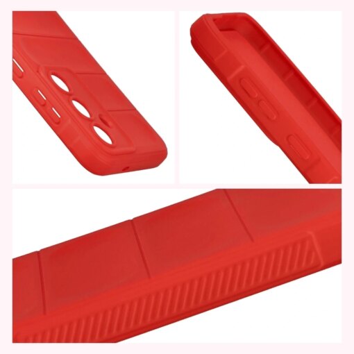 Samsung S25 FE umbris Tur armored silikoonist light red 6