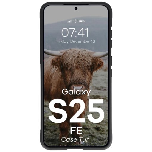 Samsung S25 FE umbris Tur armored silikoonist must 4