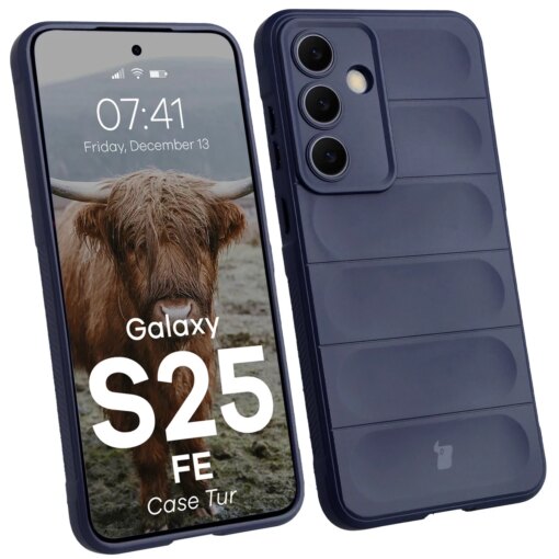 Samsung S25 FE umbris Tur armored silikoonist navy blue
