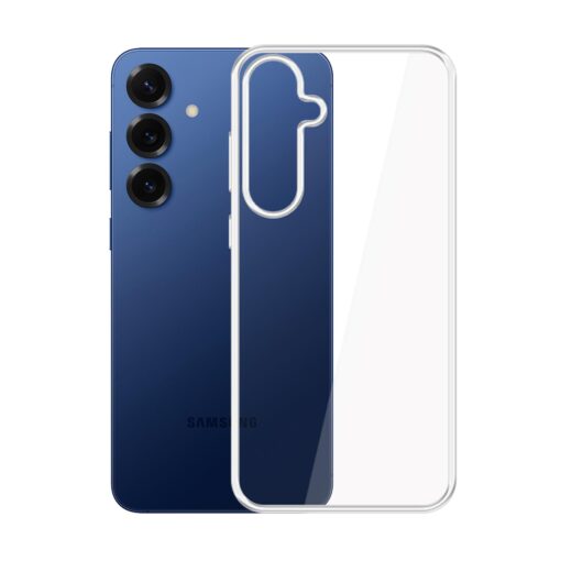 Samsung S25 FE umbris silikoonist labipaistev – 3mk Clear Case 3