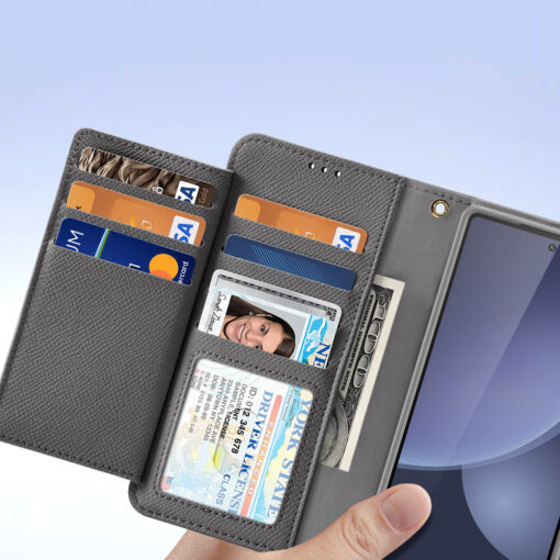 Samsung S25 ULTRA kaaned 2in1 nahast Dux Ducis Lawa hull 5