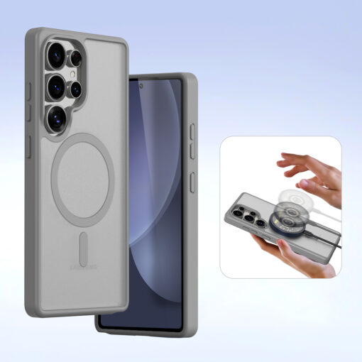 Samsung S25 ULTRA kaaned 2in1 nahast Dux Ducis Lawa hull 6