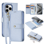 iPhone-15-PRO-MAX-kaaned-2in1-nahast-Dux-Ducis-Lawa-sinine