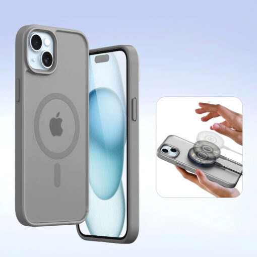 iPhone 15 kaaned 2in1 nahast Dux Ducis Lawa hall 6