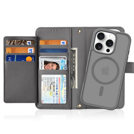 iPhone 16 PRO MAX kaaned 2in1 nahast Dux Ducis Lawa hall 1