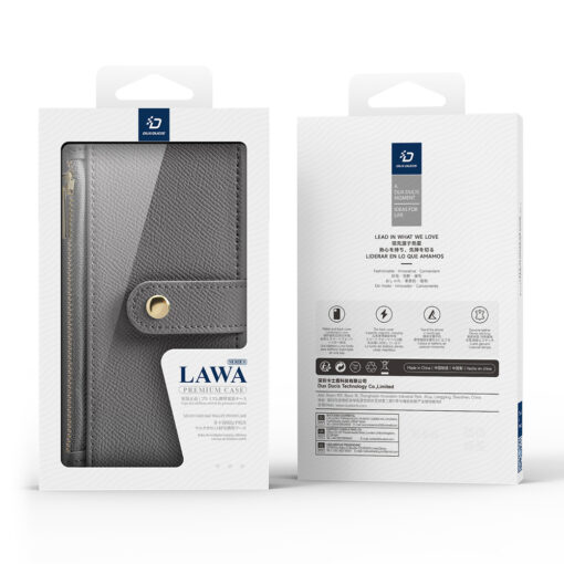 iPhone 16 PRO MAX kaaned 2in1 nahast Dux Ducis Lawa hall 11