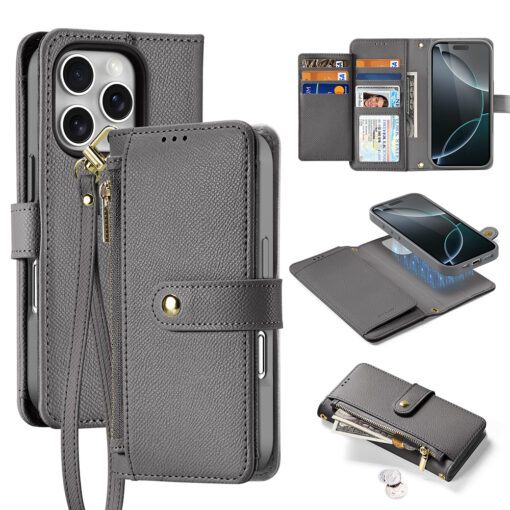 iPhone 16 PRO MAX kaaned 2in1 nahast Dux Ducis Lawa hall