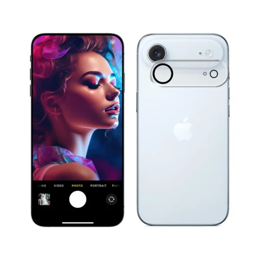 iPhone 17 AIR kaamera kaitseklaas – 3mk Lens Pro Full Cover 1