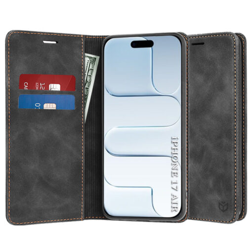 iPhone 17 AIR kaaned kunstnahast Confy Cover must 1