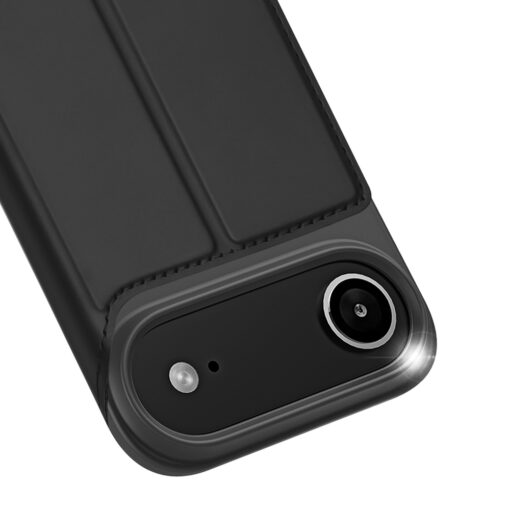 iPhone 17 AIR kaaned kunstnahast Dux Ducis Skin Pro must 4