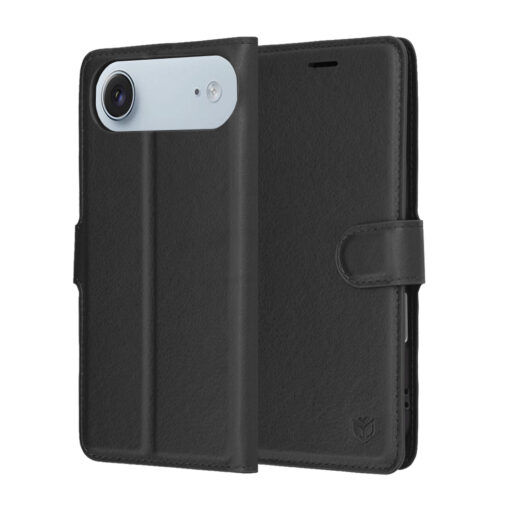 iPhone 17 AIR kaaned kunstnahast Leather Folio must 1