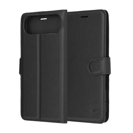 iPhone 17 AIR kaaned kunstnahast Leather Folio must 2