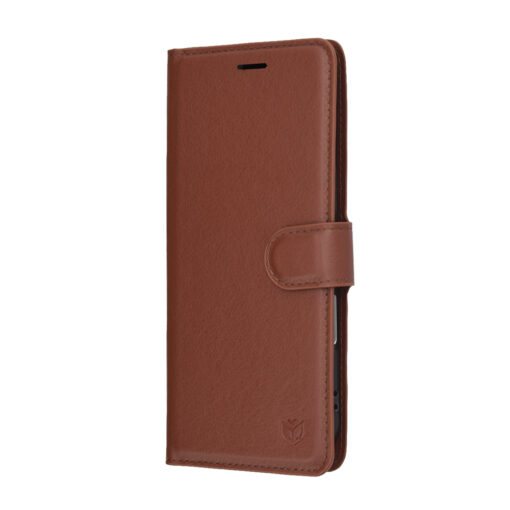 iPhone 17 AIR kaaned kunstnahast Leather Folio pruun 4