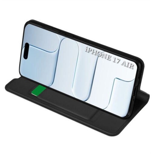 iPhone 17 AIR kaaned kunstnahast Magskin Book must 7