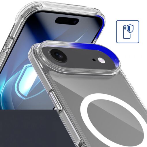 iPhone 17 AIR umbris silikoonist labipaistev – 3mk Armor MagCase 2