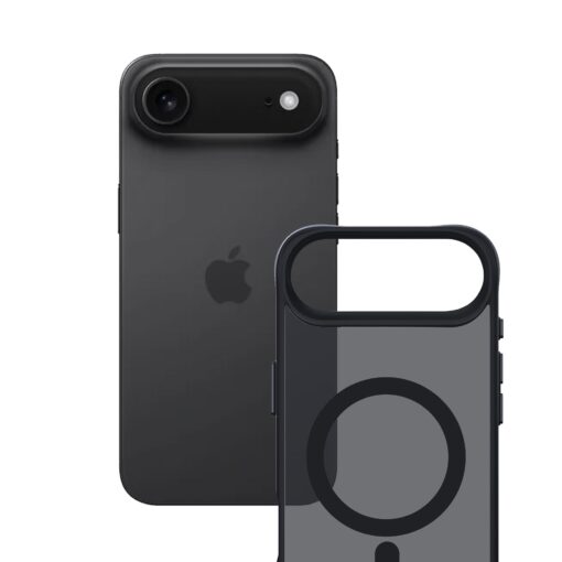 iPhone 17 AIR umbris silikoonist servadega – 3mk Smoke MagCase 12