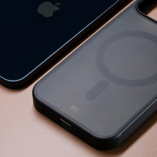 iPhone 17 AIR umbris silikoonist servadega – 3mk Smoke MagCase 13