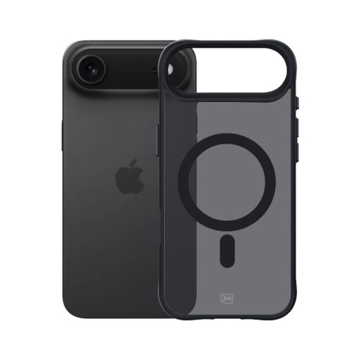iPhone 17 AIR umbris silikoonist servadega – 3mk Smoke MagCase 8