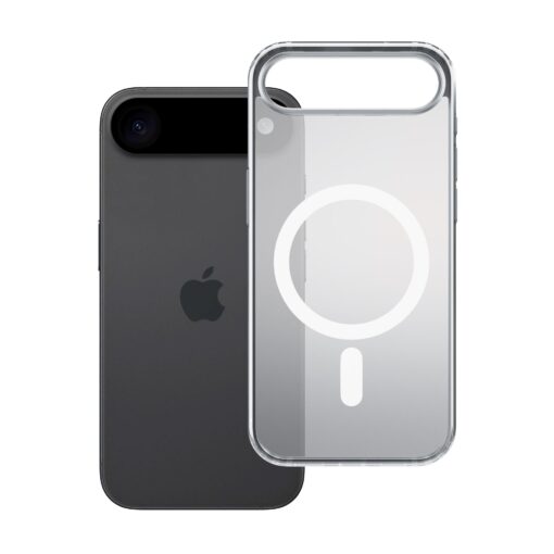iPhone 17 AIR umbris silikoonist – 3mk Frosty MagCase White 2