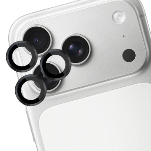 iPhone 17 PRO 17 PRO MAX kaamera kaitseklaas 3mk Lens Protect PRO black 3