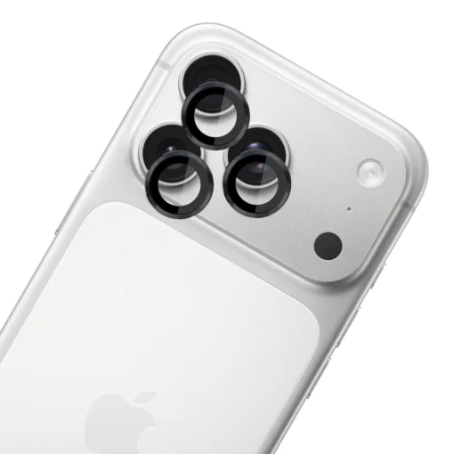 iPhone 17 PRO 17 PRO MAX kaamera kaitseklaas 3mk Lens Protect PRO black 6