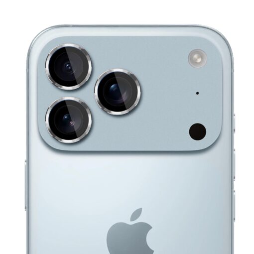 iPhone 17 PRO 17 PRO MAX kaamera kaitseklaas 3mk Lens Protect PRO silver 1