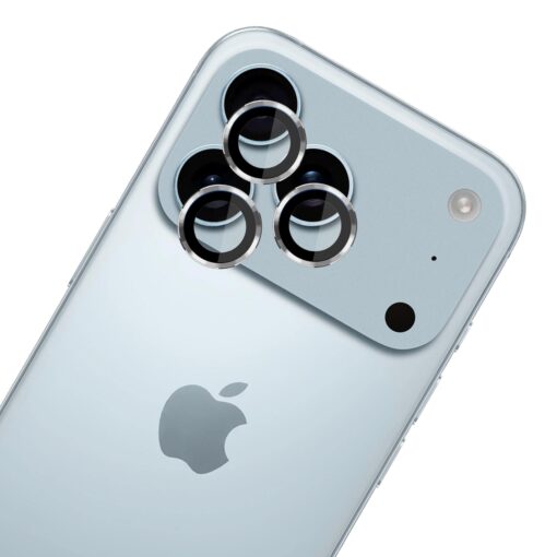 iPhone 17 PRO 17 PRO MAX kaamera kaitseklaas 3mk Lens Protect PRO silver 3