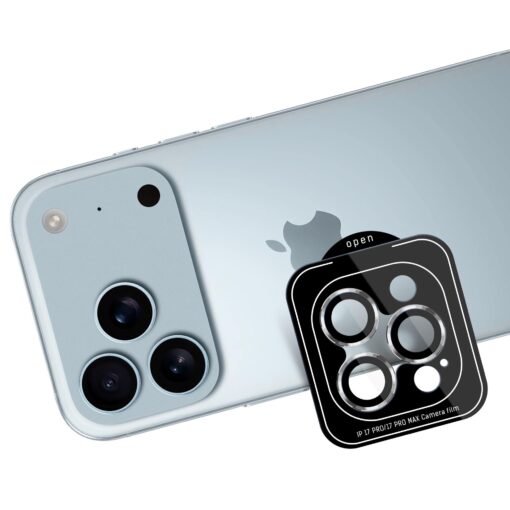 iPhone 17 PRO 17 PRO MAX kaamera kaitseklaas 3mk Lens Protect PRO silver 4