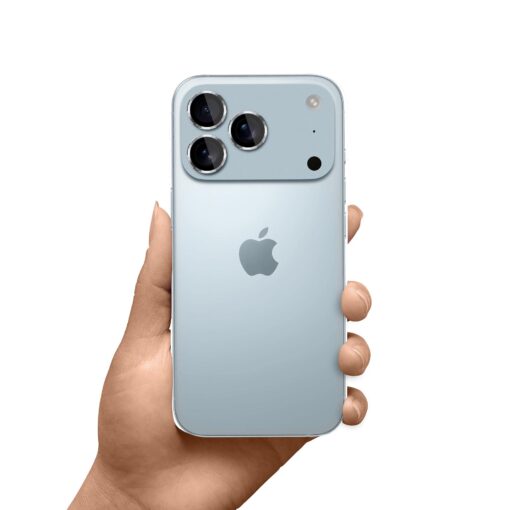 iPhone 17 PRO 17 PRO MAX kaamera kaitseklaas 3mk Lens Protect PRO silver 6