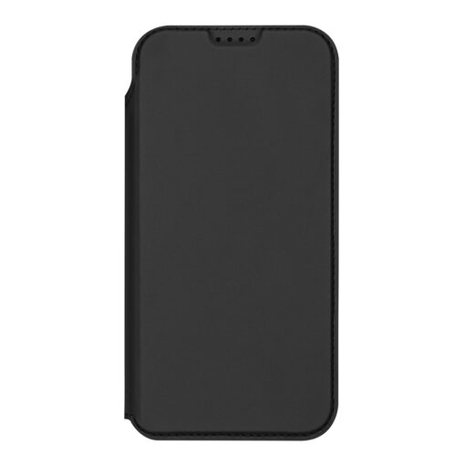 iPhone 17 PRO MAX kaaned kunstnahast Dux Ducis Skin Pro must 2