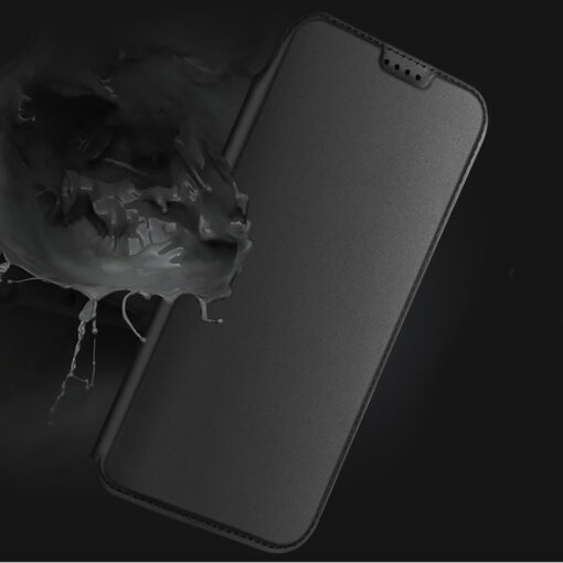 iPhone 17 PRO MAX kaaned kunstnahast Dux Ducis Skin Pro must 6