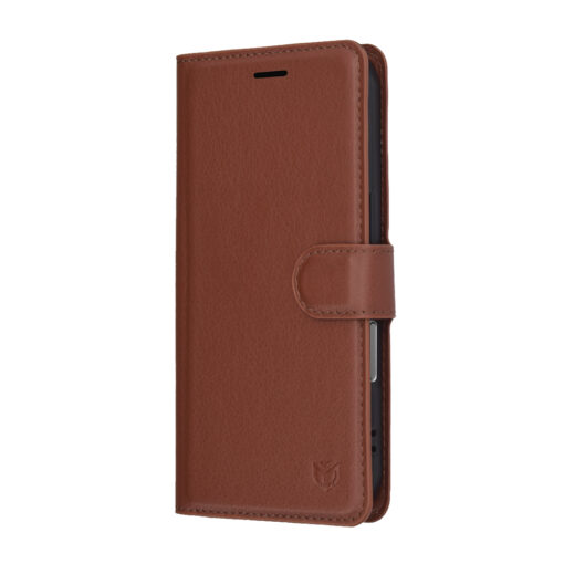 iPhone 17 PRO MAX kaaned kunstnahast Leather Folio pruun 4