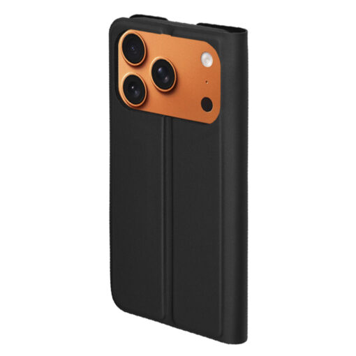 iPhone 17 PRO MAX kaaned kunstnahast Magskin Book must 3