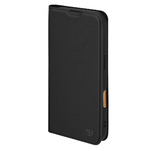 iPhone 17 PRO MAX kaaned kunstnahast Magskin Book must 4