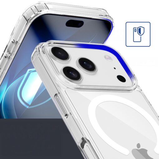 iPhone 17 PRO MAX umbris silikoonist labipaistev – 3mk Armor MagCase 2