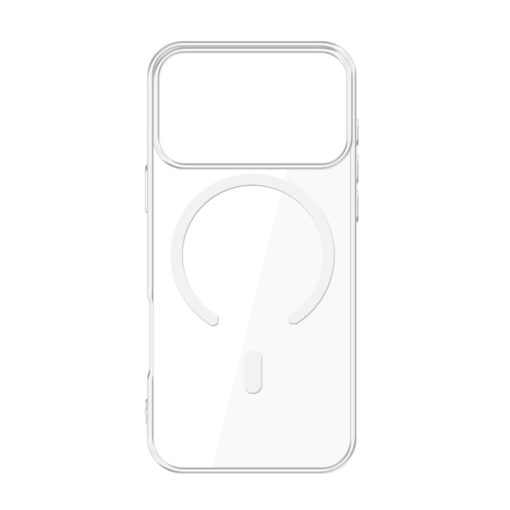 iPhone 17 PRO MAX umbris silikoonist labipaistev – 3mk Clear MagCase 4
