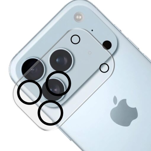 iPhone 17 PRO kaamera kaitseklaas 3mk Lens Pro Full Cover 1