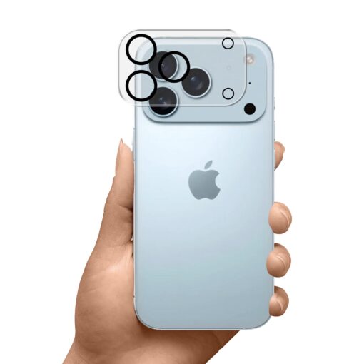 iPhone 17 PRO kaamera kaitseklaas 3mk Lens Pro Full Cover 10