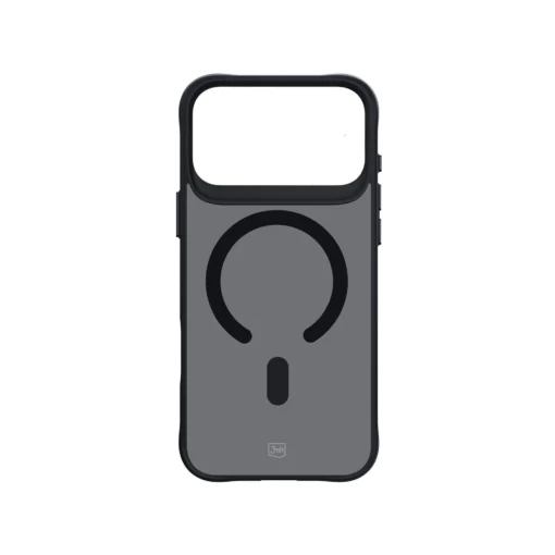 iPhone 17 PRO umbris silikoonist servadega – 3mk Smoke MagCase 5