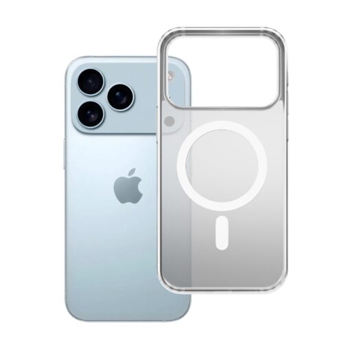 iPhone 17 PRO umbris silikoonist – 3mk Frosty MagCase Black 2