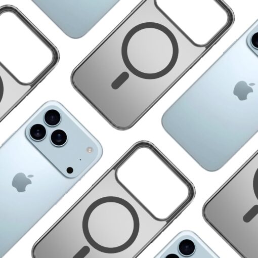iPhone 17 PRO umbris silikoonist – 3mk Frosty MagCase White 9