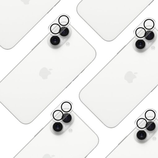 iPhone 17 kaamera kaitseklaas 3mk Lens Pro Full Cover 8