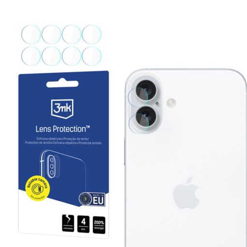 iPhone 17 kaamera kaitseklaas 3mk Lens Protect